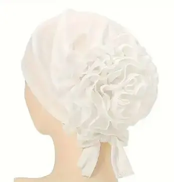 Women's Best Turkish Underscarf Pandana Hijab Cap - 100% Cotton Volume Headband Islamic Bonnet Girls Cotton Black, White, Pink 4