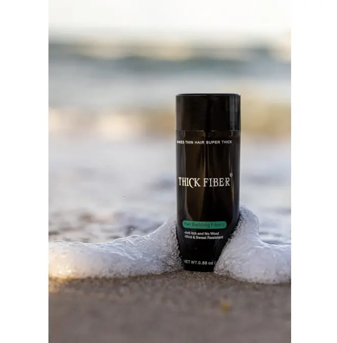 THICK FIBER Hair Fibres (Pack of 1 DARK BROWN) | Hair Powder for Thinning Hair 25g Bottle | Makes Thin Hair Look Thicker in Seconds | Hair Loss Concealer For Women & Men 5