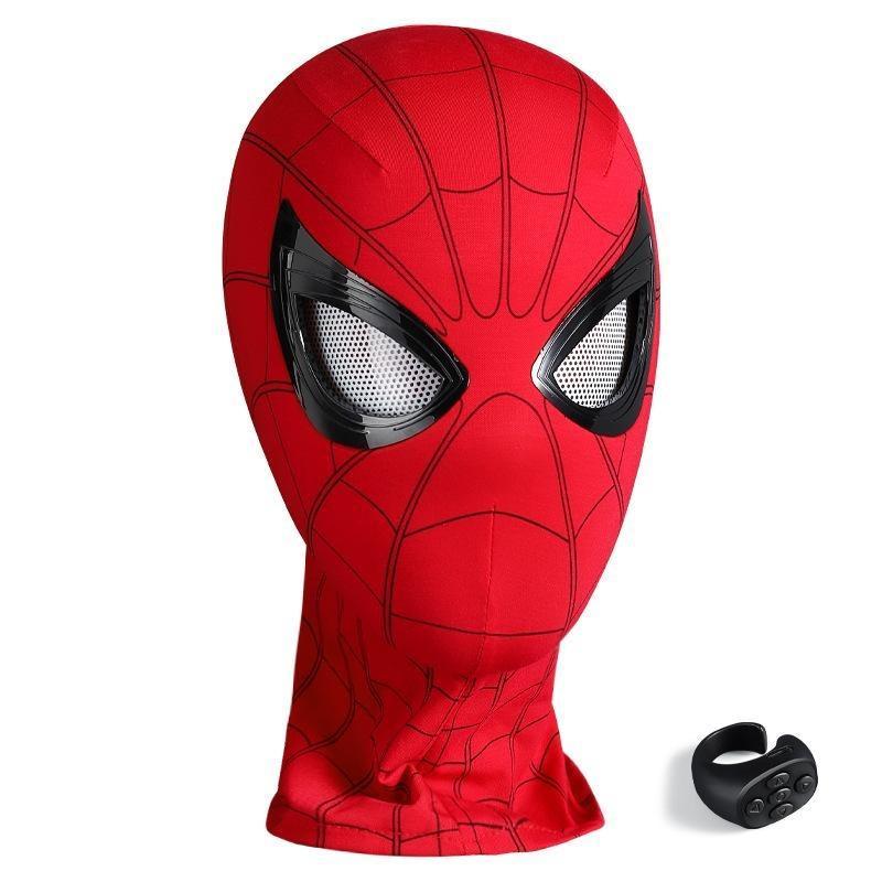 Spider-Man LED Moving Eyes Mask – Electric Blinking Hero Helmet | Cosplay & Halloween Accessories for Kids & Adults 2