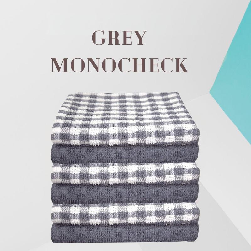 Product Introduction of Terry Tea Towels 100% Egyptian Cotton Kitchen Dish Towel Pack of 5 & 10 Highly Absorbent & Durable Soft Cloth 10