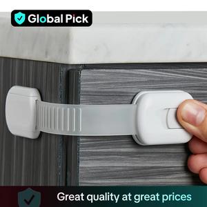 Baby Safety Locks, Child Safety Strap Locks, Anti-Pinch Hand Safety Locks, Baby Safety Refrigerator Cabinet Locks, Safety Handle