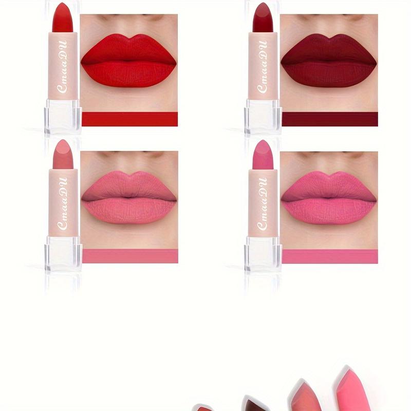 15-Color Matte Classic Lipstick - Intense Moisture Lock, Waterproof, Smooth Application - Luxurious Lip Gloss Finish, Ideal Valentines Day Gift for Women 7