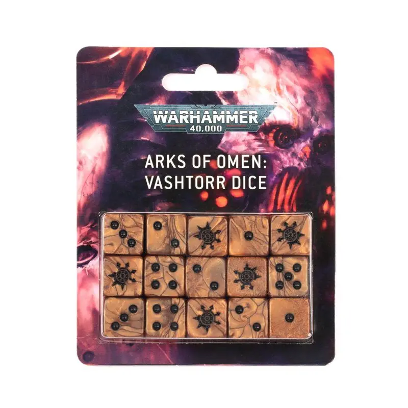 Warhammer 40,000 Arks of Omen: Vashtorr Dice 0