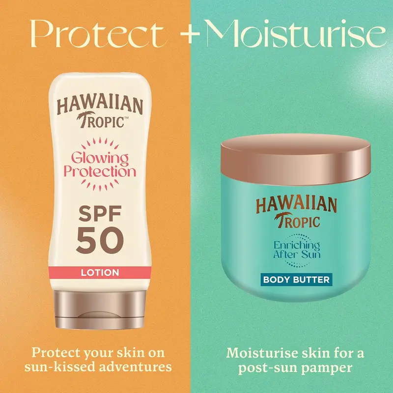 Hawaiian Tropic Enriching After Sun Body Butter - 250 ml, 12-Hour Moisturisation, With Shea Butter, Coconut scent, Vegan Scented Moisturizer 5