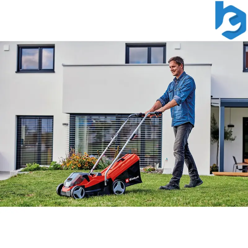 Einhell GE-CM 36/33 SOLO Cordless Twin 18v 36v Lawnmower 33cm Brushless PXC 2