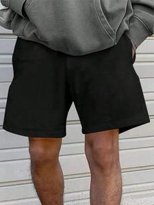 Men's Letter Print Boxer Briefs, Breathable Comfy Short-leg Boxer Briefs, Casual Men's Underwear for Daily Wear