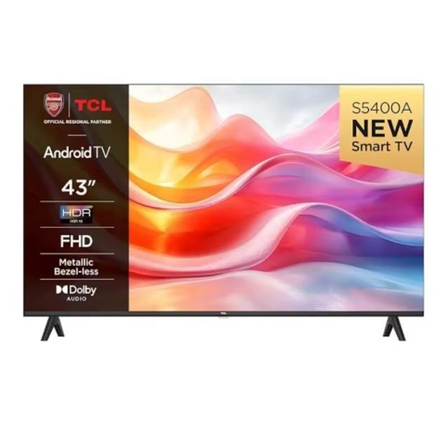 TCL 43S5400AK 43-inch Television, HDR, FHD, Smart TV Powered by Android TV,43S5400AK 0