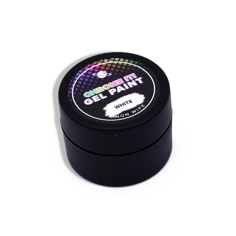 Black & White No Wipe Gel Paint 8ml 2