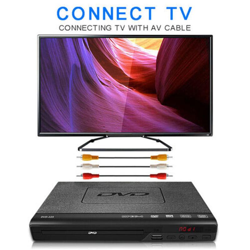 Product Introduction of DVD Player Compact Multi Region HDCD CD VCD Music Disc Upscaling USB With Remote 31