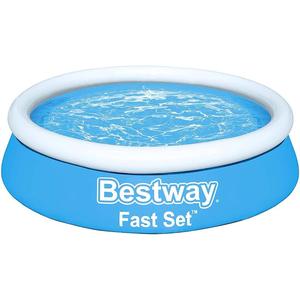 Bestway Fast Set Family Swimming Pool Outdoor Garden patio Pool 6ft/8ft/10ft