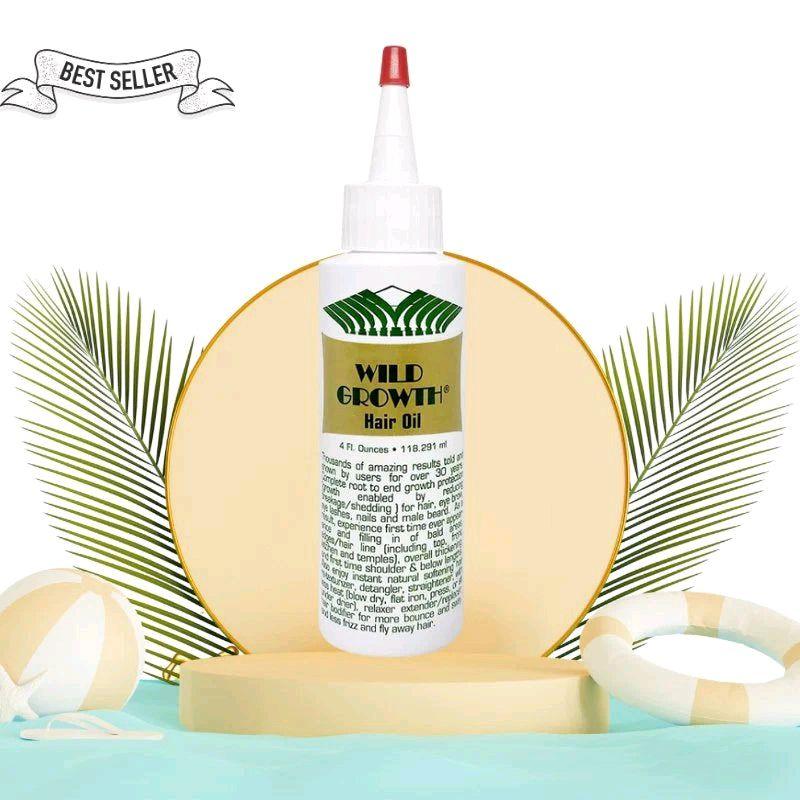Wild Growth Hair Oil 4oz — Fast Hair Growth & Strengthening Treatment Haircare 2