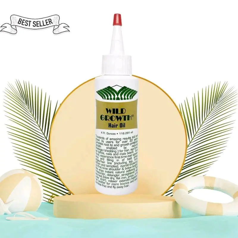 Wild Growth Hair Oil 4oz — Fast Hair Growth & Strengthening Treatment Haircare 2