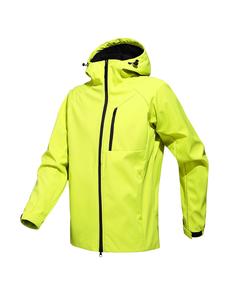 Men's Solid Color Drawstring Zip Up Hooded Jacket, National Day Offers, Regular Fit Sporty Long Sleeve Windproof Waterproof Outerwear for Outdoor Activities, Fashion Men's Sportswear for Spring & Fall
