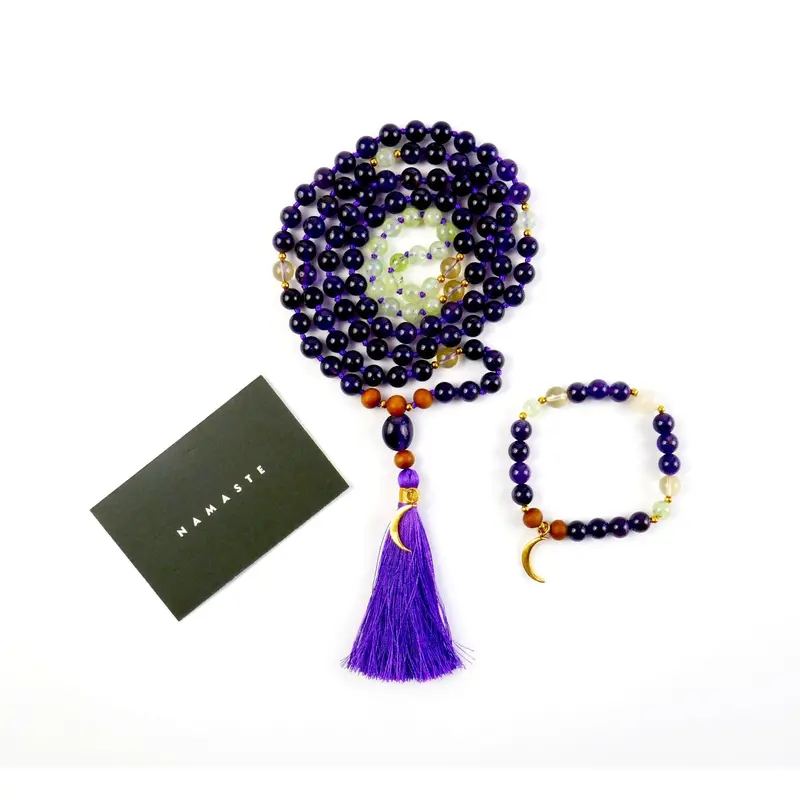Amethyst Mala Set 1