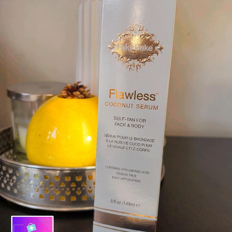 Fake Bake Flawless Coconut Serum Self-Tan For Face & Body 148ml Lightweight Glycerin Hyaluronic Moisturizing Skincare Cosmetic 1