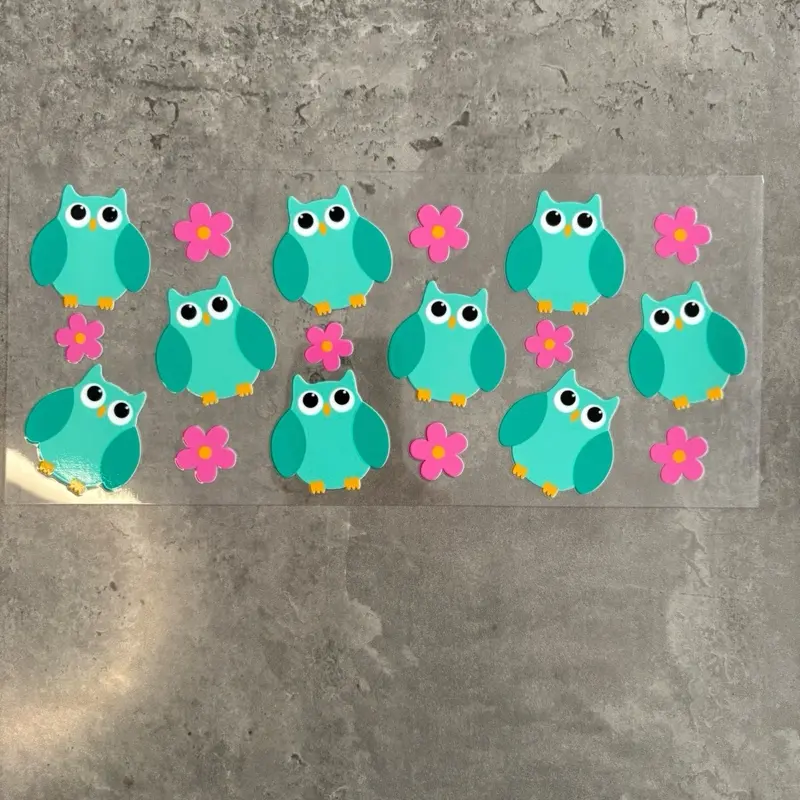 16oz UV DTF Cup Wraps for DIY Libby Can Cup - Cute Styles