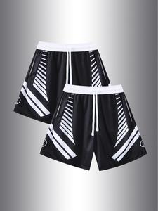 Men's Letter Tape Waist Boxer Briefs, Casual Comfy Breathable Underwear for Daily Wear, Mens Underwear for Summer