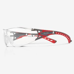 RILEY Stream Evo Small  Anti Fog  Wrap Around Safety Glasses with Clear Lens