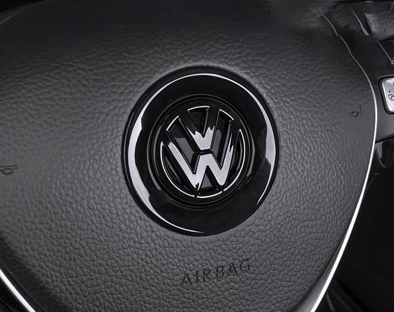 Product Introduction of Car Steering Wheel Emblem Sticker Interior Accessories For Volkswagen GTI Polo Golf Passat Scirocco Beetle Tiguan Magotan 7