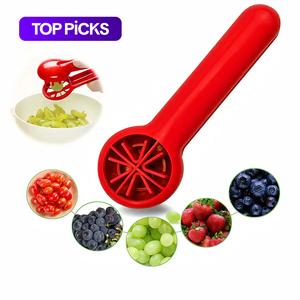 Manual Fruit Cutter, 1 Count Multifunctional Vegetable & Fruit Cutter, Creative Kitchen Gadgets for Home Dining Room Picnic, Fruit Vegetable Slicer