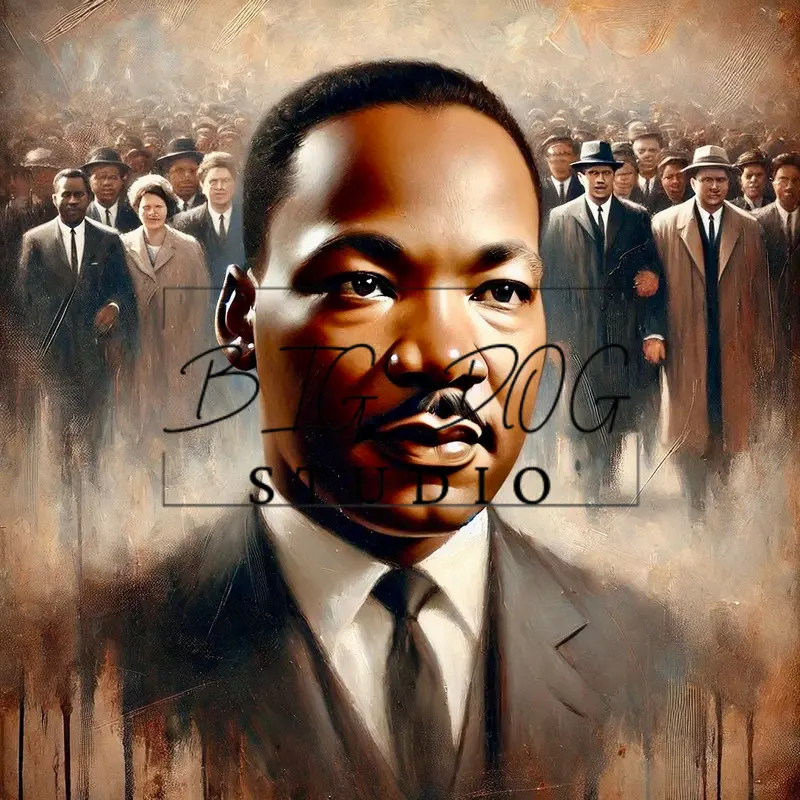 Ceramic Mug Featuring Artwork of Martin Luther King Jr. and famous quote #2 – 11oz Glossy Design 3