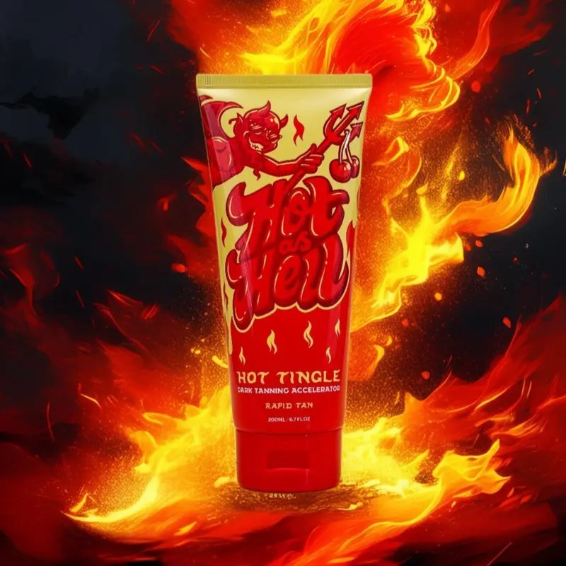 Rapid Tan Hot As Hell Tingle Cream *WARNING TINGLE**