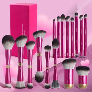 Maange Makeup Brush Set with Storage Box, 16pcs/set Professional Cosmetic Brushes with Soft Bristles, Makeup Tool for Women & Girls, Makeup Sets for Beginners