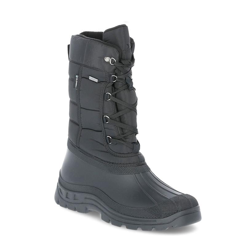 TrespassStraiton II Mens Waterproof Snow Boots Longer Length Insulated Shoes 0