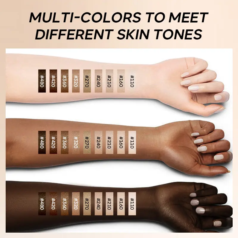 BB Cream Light, Hydrating Full-Coverage Foundation & Concealer, Color Correcting Cream, Tinted Moisturiser with SPF 50 face  foundation 1