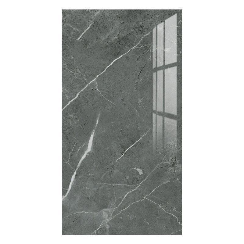Grey Marble Peel & Stick Wall Tiles - Instant Upgrade Bathroom Kitchen Backsplash | Waterproof Self-Adhesive Vinyl Decals | 60x30cm (10 Pack) Removable Home Decor Multicolor gray wallpaper & wall trim stickers marble  tiles adhesive  wall  tiles 3