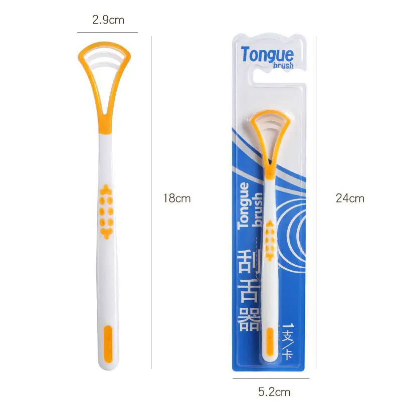8-Pack Individually Wrapped Travel Tongue Brush and Scraper Set – Portable Silicone Tongue Cleaner for Bad Breath, Oral Hygiene Deodorizer, Gentle Cleaning Tool for Adults & Kids 3