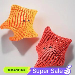 3D Printed Starfish, Creative Stress Relief Toy, Portable Novelty Shape Toy, Interesting Design, for Pressure Relief and Sensory Toy, Stress Relief Model, Fidget Relief, Toys, Squishies Sensory Bundle