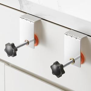 Drawer Face Fixing Clamp, Drawer Front Installation Clamp, Desk C-clamp, Quick Fixing Stainless Steel Clamp, Woodworking Tool