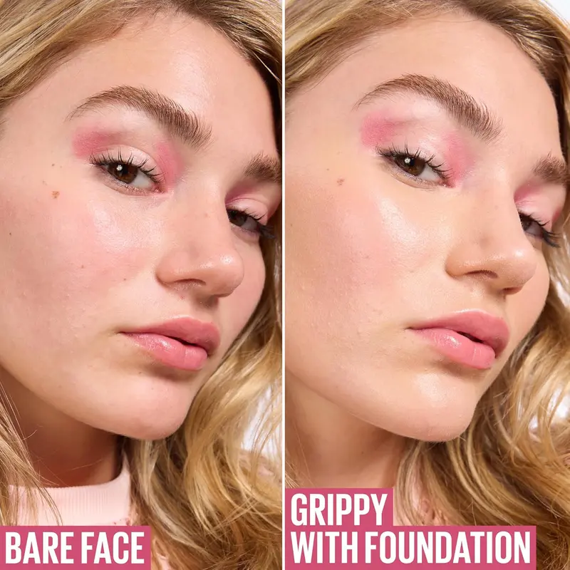 Maybelline New York Grippy Serum Makeup Primer, Ultra-Blendable, up-to 24H grip, Fresh plumped skin look, Water-based & Niacinamide formula, Suitable for all skin types (30ml) 6