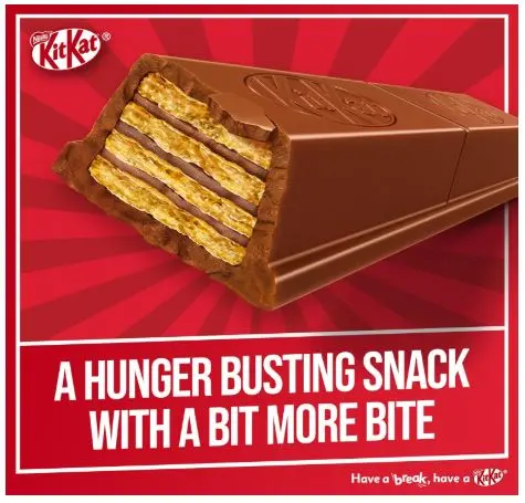 Kit Kat Chunky Milk Chocolate Bar Multipack | 4 x 40g Snack produced by Nestle 3