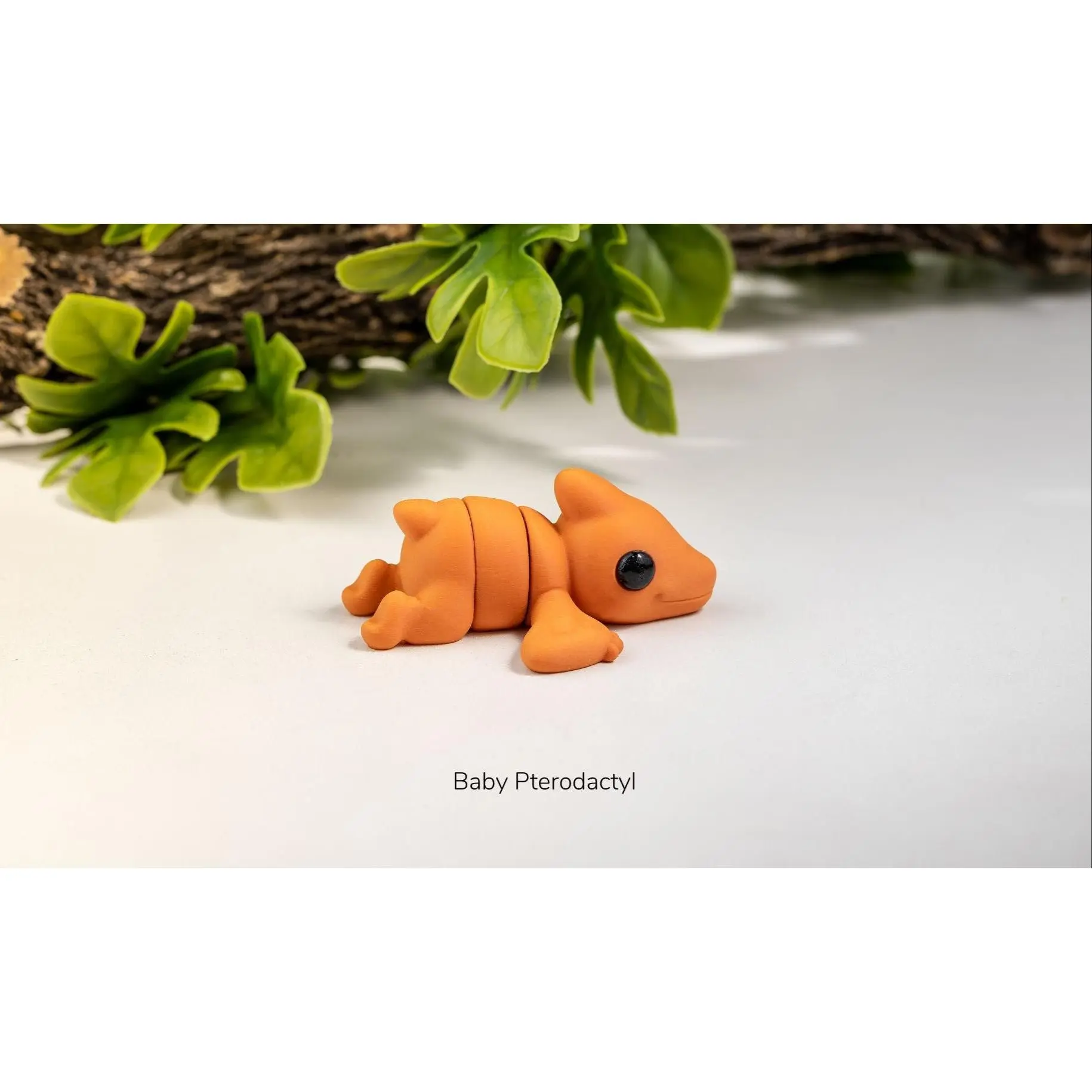 Pocket Pals - Articulated Fidget Toy - Baby Pterodactyl Dino