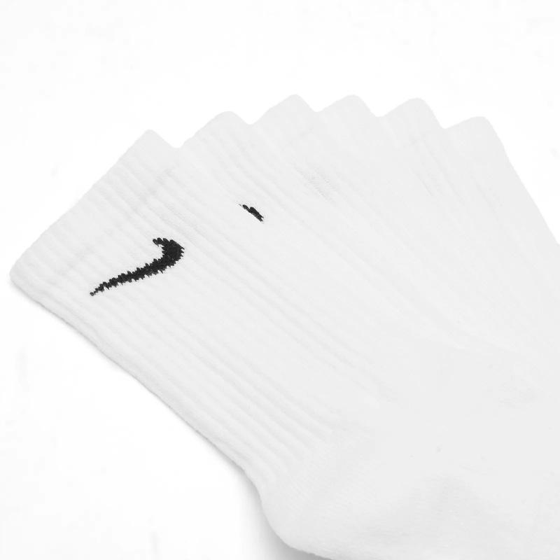 NIKE COTTON CUSHION CREW 'WHITE' SOCK - 3 PACK 1