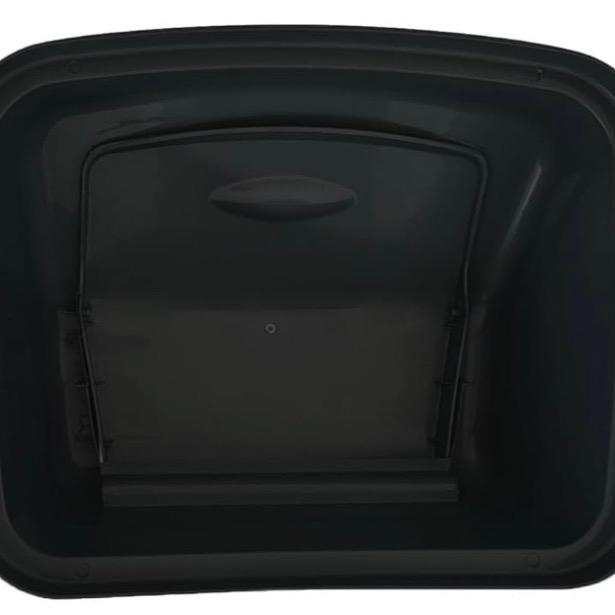 VTL 60 Litre Black Plastic Swing Bin Durable For Kitchen And Home Waste Room 5