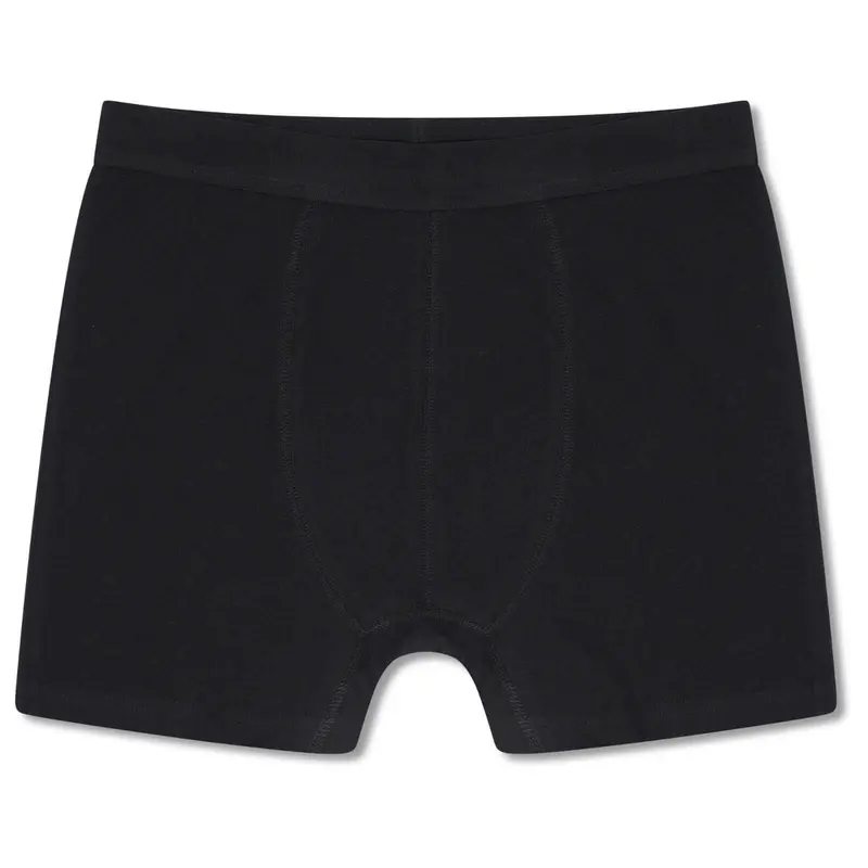 Pack of 6 Men's Assorted Cotton Stretch Boxer Shorts Comfort Fit Underwear with Waistband For Men MB04 Black Navy Grey by Sock Stack 1