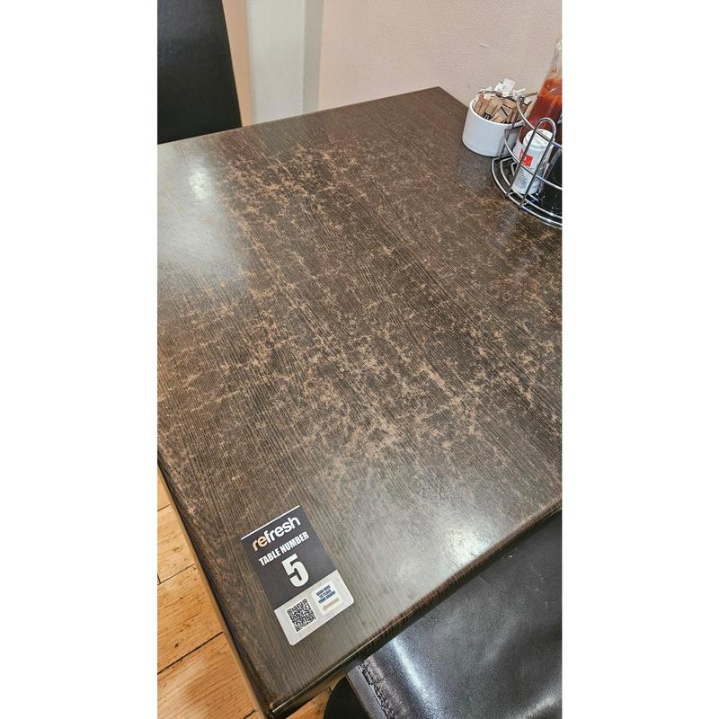 Custom Metal Table Card 2