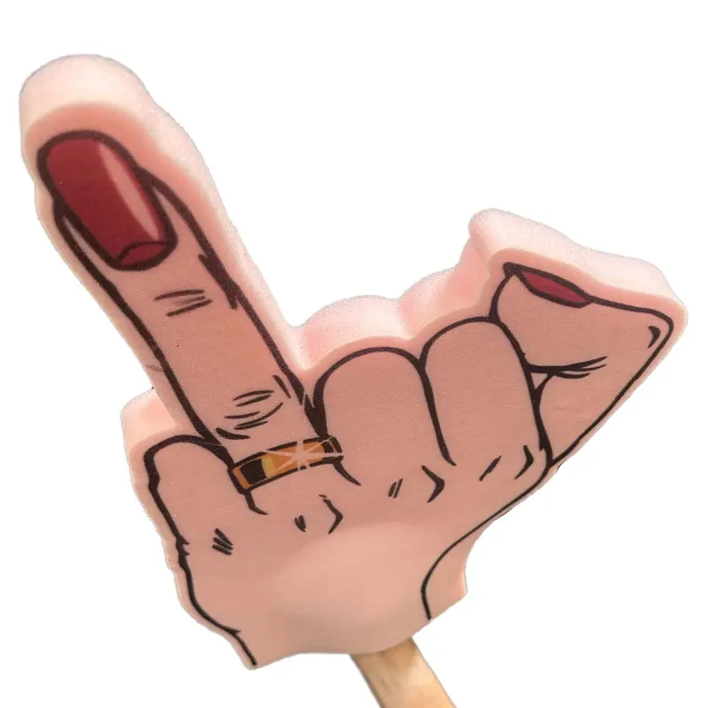 Bride to Be Hen Party Ring Finger Foam Hand 2