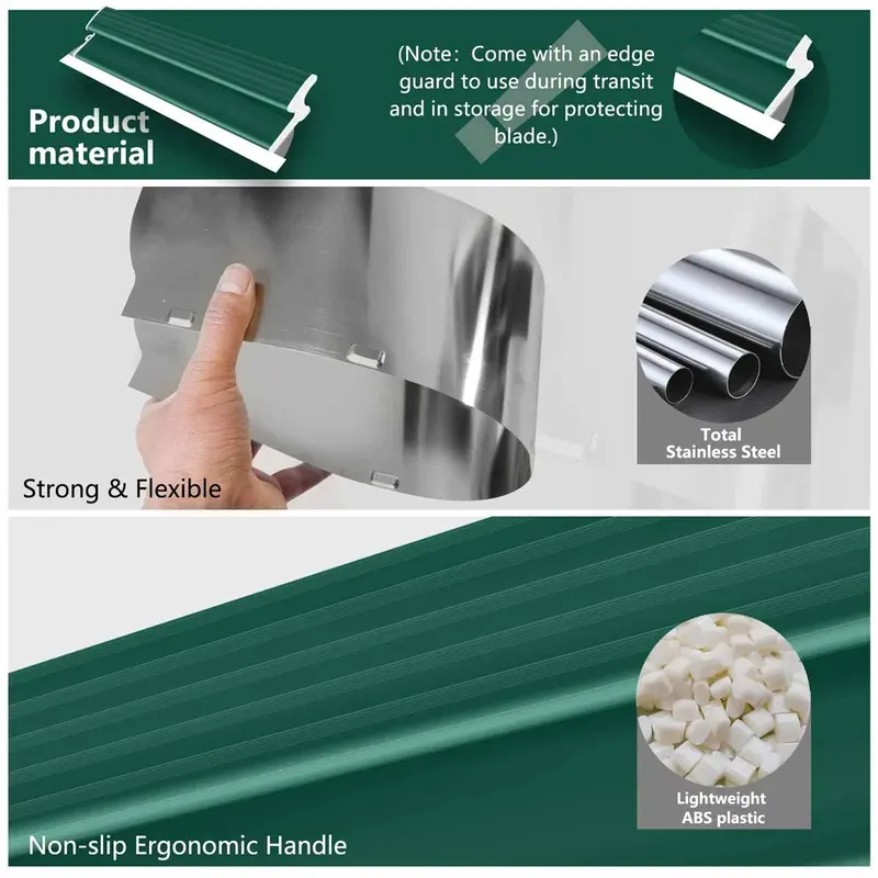 60cm Drywall Smoothing Spatula – Plaster Skimming Blade Trowel Wall Finishing Tool 5