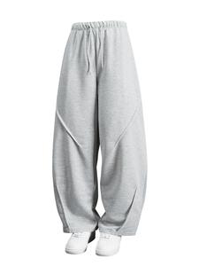 Men's Solid Color Straight Leg Sweatpants, Regular Fit Casual Comfy Jogger Pants for Fall & Winter, Men's Trousers for Daily Wear