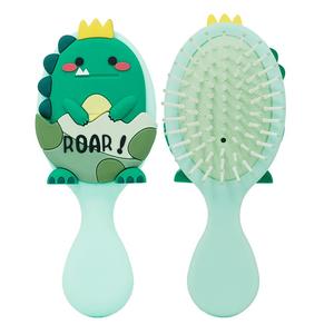 Cartoon Dinosaur Hair Comb, 1 Count Cute Detangling Brush, Heatless Styling Tools for Kids