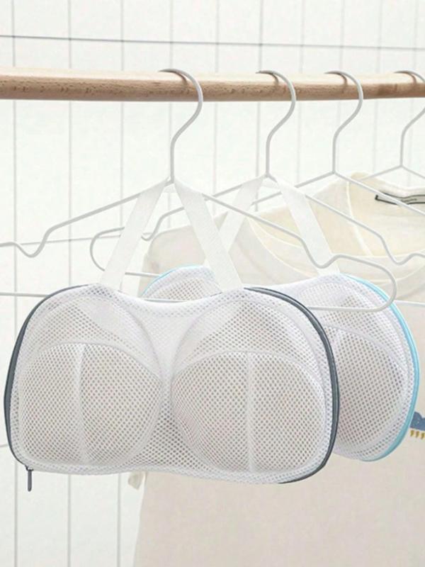 1pc Lingerie & Bra Washing Bag, Mesh Laundry Bag For Clothing Storage, Bra Drying Bag, Organizer Bag, Drying Net, With Washing Filter And Protective Home Sorting Rack, For Deformation Protection 4