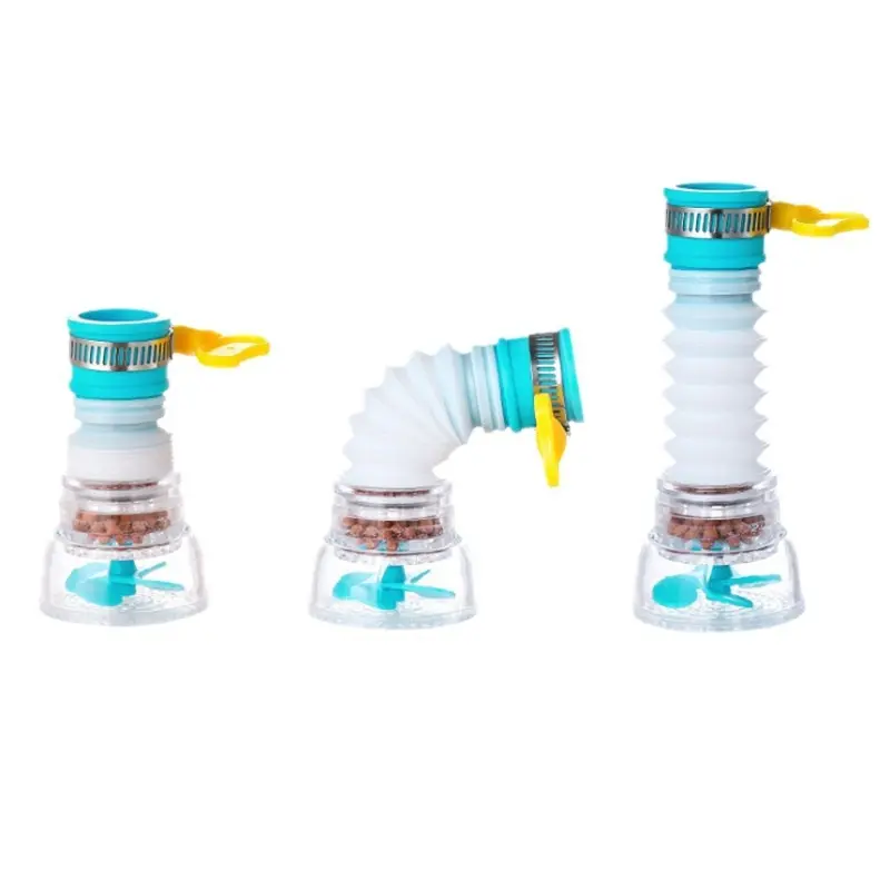 Universal Kitchen Faucet Splash Proof Head Spout Extender Filter Water Saver 0