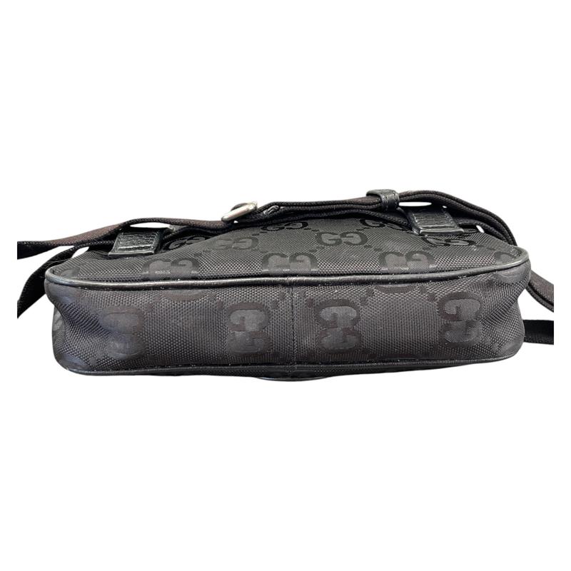 Pre-owned  Gucci Men's Gg Off The Grid Belt Bag Black 5