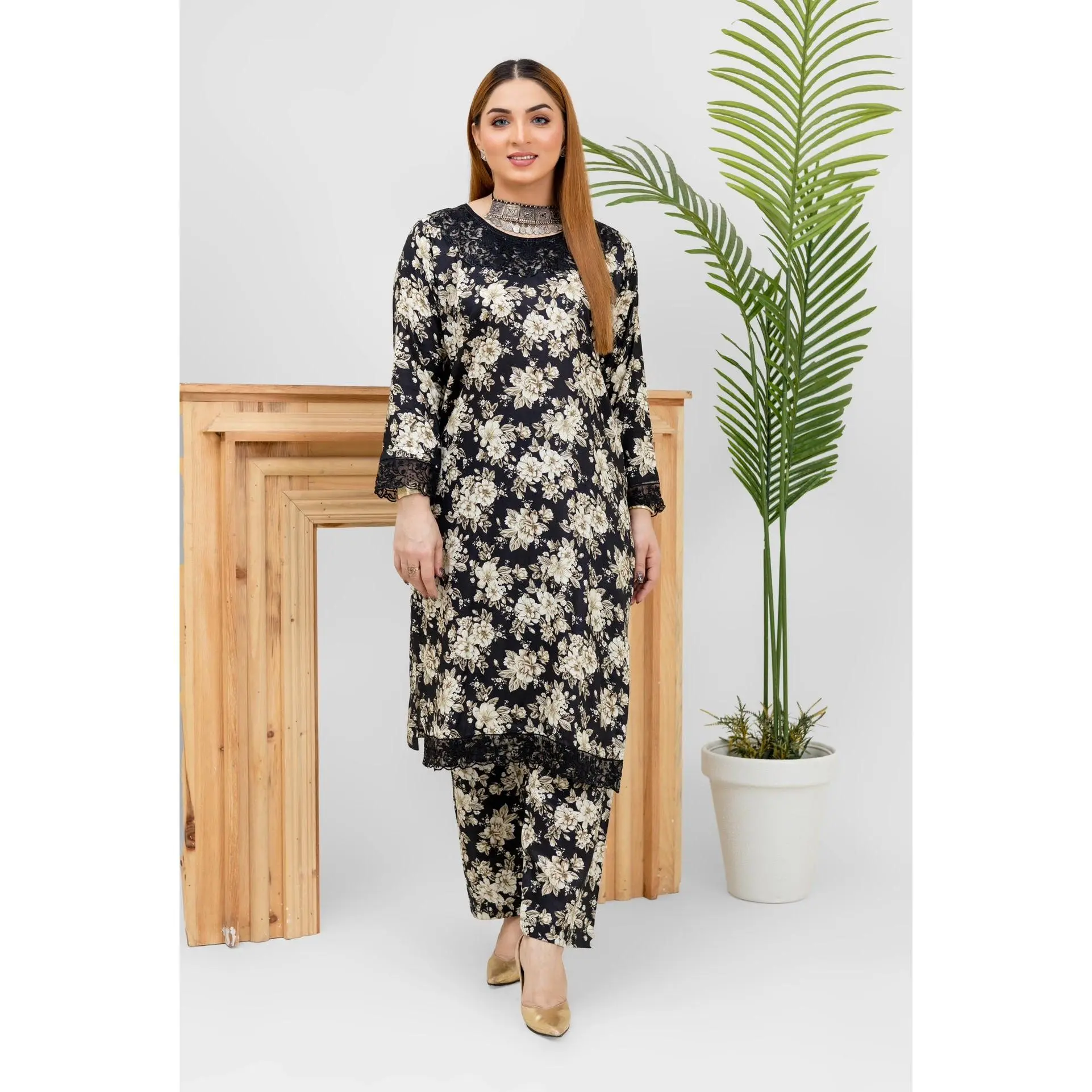 Brit 2 piece linen_2047 ladies suit BN1