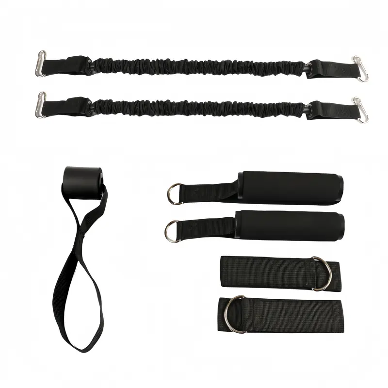 11-in-1 Portable Push Up Board Set with Resistance Bands – Foldable Push Up Bar & Handles for Home Strength Training 5