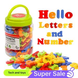 1 Set Magnetic Alphabet & Number Learning Toy, Vocabulary Learning Toy Set, Preschool Learning Spelling Counting Toy, Math Learning Toys, Valentine's Day Gift, Kids Toys, Learning Tools